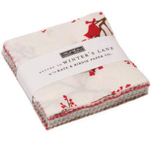 Return to Winter's Lane Mini 2.5" Charm Pack by Kate & Birdie for Moda Fabrics