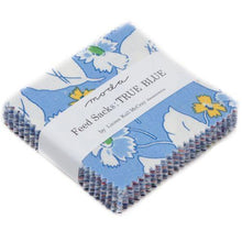 Feed Sacks True Blue Mini 2.5" Charm Pack by Linzee Kull McCray for Moda Fabrics