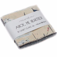 Ahoy Me Hearties Mini 2.5" Charm Pack by Janet Clare for Moda Fabrics