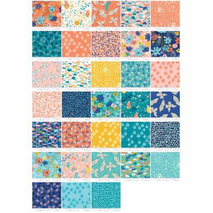 Wild Nectar Mini 2.5" Charm Pack by Crystal Manning for Moda Fabrics