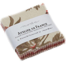 Atelier de France Mini 2.5" Charm Pack by French General for Moda Fabrics