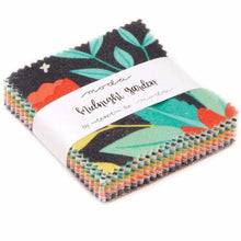 Midnight Garden Mini 2.5" Charm Pack by One Canoe Two for Moda Fabrics