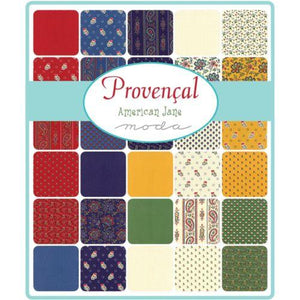 Provencal Mini 2.5" Charm Pack by American Jane for Moda Fabrics