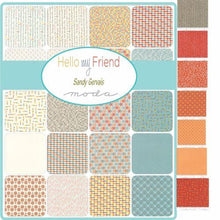 Hello My Friend Mini 2.5" Charm Pack by Sandy Gervais for Moda Fabrics