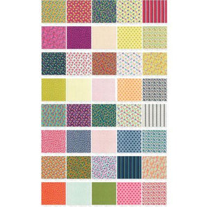 Beach Road Mini 2.5" Charm Pack by Jen Kingwell for Moda Fabrics