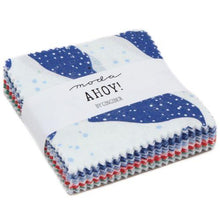 Ahoy Mini 2.5" Charm Pack by Gingiber for Moda Fabrics