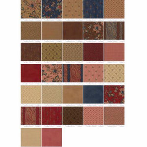 Grace's Garden Mini 2.5" Charm Pack by Betsy Chutchian for Moda Fabrics