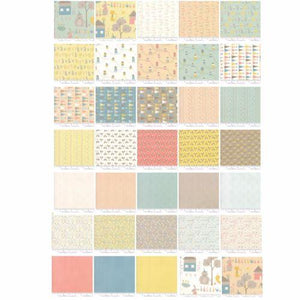Corner of 5th and Fun Mini 2.5" Charm Pack by Sandy Gervais for Moda Fabrics