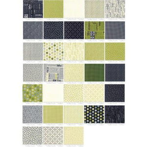 Authentic Etc Mini 2.5" Charm Pack by Sweetwater for Moda Fabrics