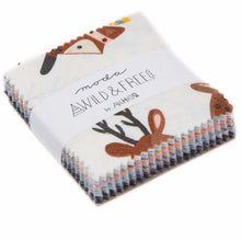 Wild & Free Mini 2.5" Charm Pack by Abi Hall for Moda Fabrics