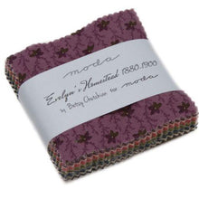 Evelyn's Homestead Mini 2.5" Charm Pack by Betsy Chutchian for Moda Fabrics