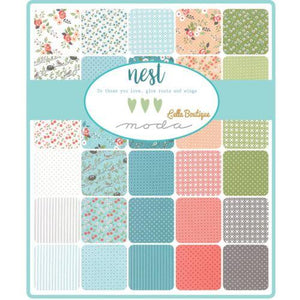 Nest Mini 2.5" Charm Pack by Lella Boutique for Moda Fabrics