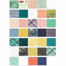 Midnight Garden Mini 2.5" Charm Pack by One Canoe Two for Moda Fabrics