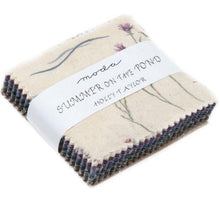 Summer on the Pond Mini 2.5" Charm Pack by Holly Taylor for Moda Fabrics